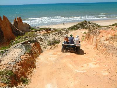 buggy on the beach