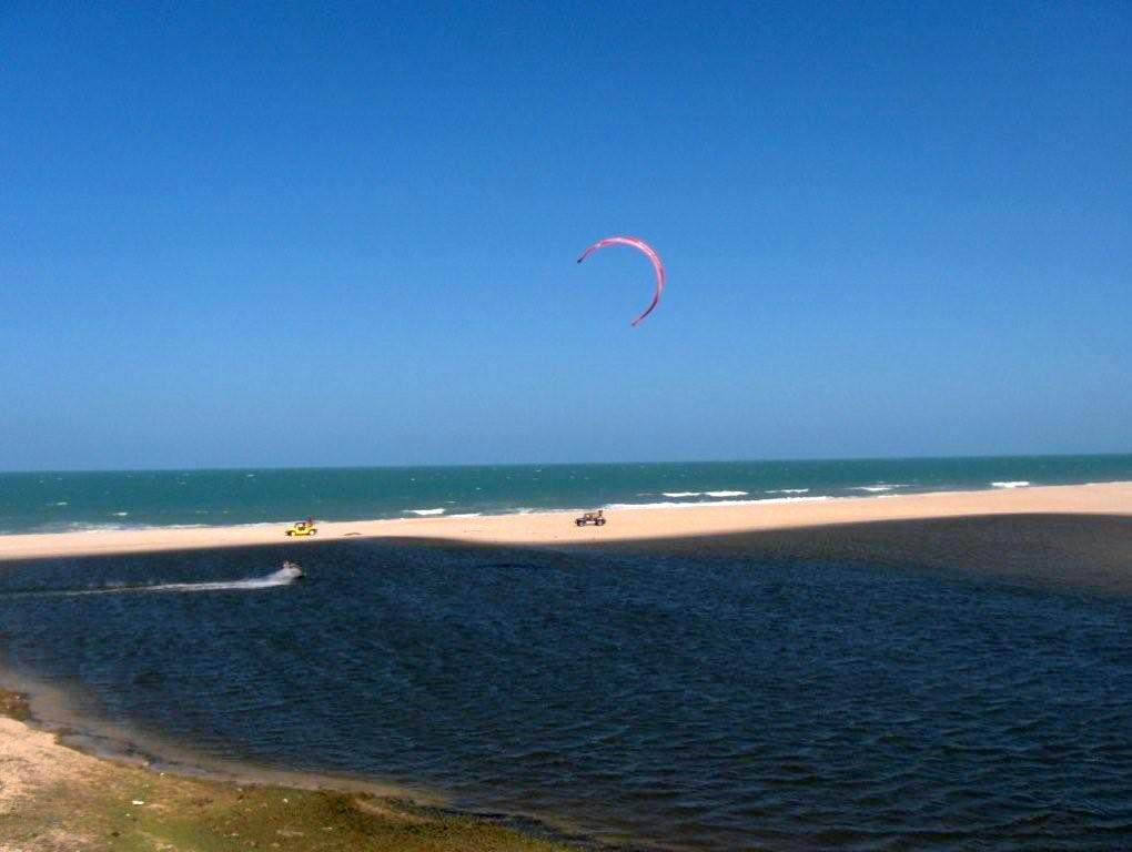 spot of kitesurf in Brazil